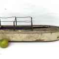 Coque de bateau sculptée, art populaire  - 3