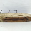 Coque de bateau sculptée, art populaire  - 4