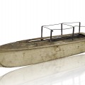 Coque de bateau sculptée, art populaire  - 1
