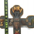Mexico folk art crucifix  - 3