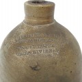 Merchant stoneware jug, Brunelle & frère from Three-Rivers  - 2