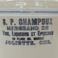 Vintage Champoux merchant jug from Joliette - 2