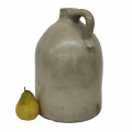 Stoneware merchant jug signed Chaput from Montreal  - 3