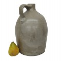 Stoneware jug signed E.L. Farrar, Iberville  - 3