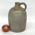 Antique Levis merchant stoneware jug  - 3