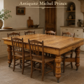 Antique 3 panels table  - 2