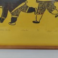 Eegyvudluk pootoogoook 1974, cape dorset, tableau, gravure, dessin Inuit - 3