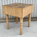 Antique butcher block  - 5