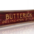 Butterick delineator styles sign  - 1