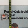 Enseigne publicitaire cartonnée Pepsi, pancarte, affiche, annonce - 2