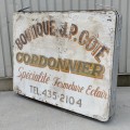 Enseigne publicitaire de cordonnier, pancarte, annonce  - 4