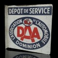 Viontage advertising DAA metal sign  - 1