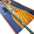 Vintage mission orange advertising sign (hass been cutting) - 3