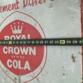 Vintage Royal Crown Cola advertising sign  - 2