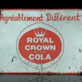 Vintage Royal Crown Cola advertising sign  - 1