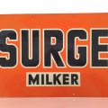 Surge milker advertising sign  - 1
