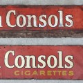 Vintage metal cigarettes signs ( Cigarette sold ) - 5
