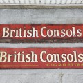 Vintage metal cigarettes signs ( Cigarette sold ) - 6