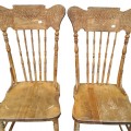 Set of 4 pressback chairs  - 3