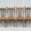 Set of 4 pressback chairs  - 4