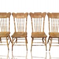 Set of 4 pressback chairs  - 1
