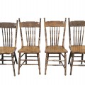 Set of 4 pressback chairs  - 1