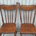 Set of 4 press-back chairs  - 3