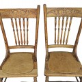 Set of 4 pressback chairs  - 3
