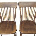Ensemble de 4 chaises antiques  - 3
