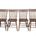 Ensemble de 4 chaises antiques  - 1
