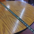 Set of barrels chairs and table  - 5
