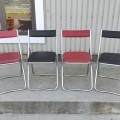 Vintage set of 4 chairs  - 3