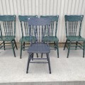 Ensemble de 5 chaises pressback - 2