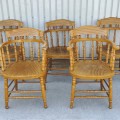 Set of 5 tavern chairs  - 5