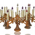 Set of 5 candlesticks church lamps (only 3 available) - 1