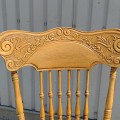 Ensemble de 6 chaises à dossiers pressés ''press-back'' - 2