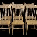 Set of 6 pressback chairs  - 1