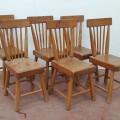 Set of 6 1970 chairs  - 4