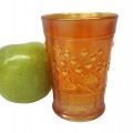Ensemble de 6 verres, marigold carnaval, vaisselle de collection  - 3