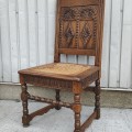 Ensemble de 8 chaises antiques, voir autres photos pour condition (entrepôt)  - 2