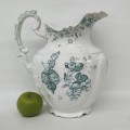 Set of porcelain bowl and pitcher  - 3