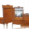 Antique 4 pieces bedroom furniture set  - 1