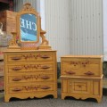 Set of chest of drawers and lift top, commode - 1