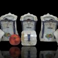 Vintage condiment porcelain jars - 2