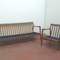 Ensemble de divan et fauteuil mid-century modern  - 7
