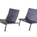 Pair of mid-century modern signed Felice Rossi  - 2