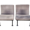 Pair of mid-century modern signed Felice Rossi  - 5