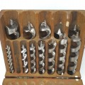 Ensemble de mèches Snell MFG co. avec coffret, outils  - 2