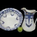 Set of dishes water bowl and pitcher  - 2