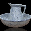 Ensemble de pichet et bol à eau, vaisselle  - 1